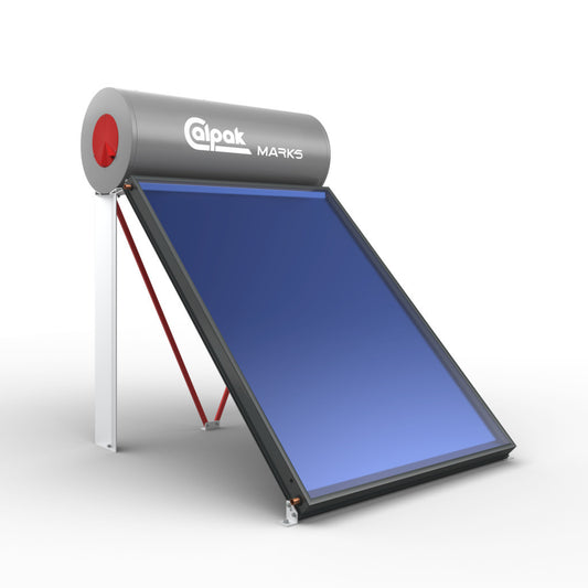 Calpak Mark 5 Ηλιακός Θερμοσίφωνας 160 λίτρων Glass Τριπλής Ενέργειας με 2.1τ.μ. Συλλέκτη