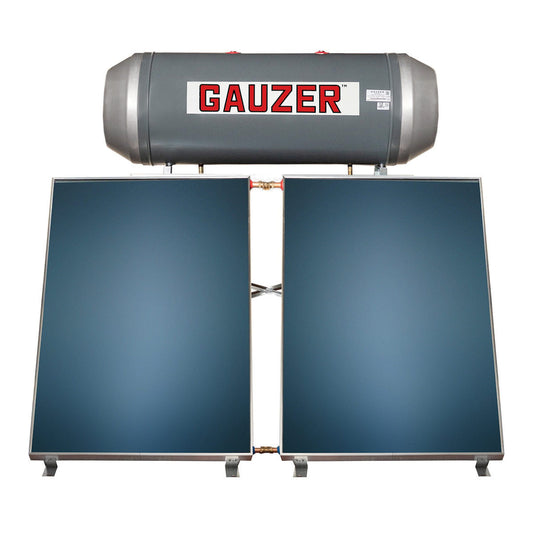 Gauzer Citaro SPBD 40 Ηλιακός Θερμοσίφωνας 400 λίτρων Glass Τριπλής Ενέργειας με 4.8τ.μ. Συλλέκτη