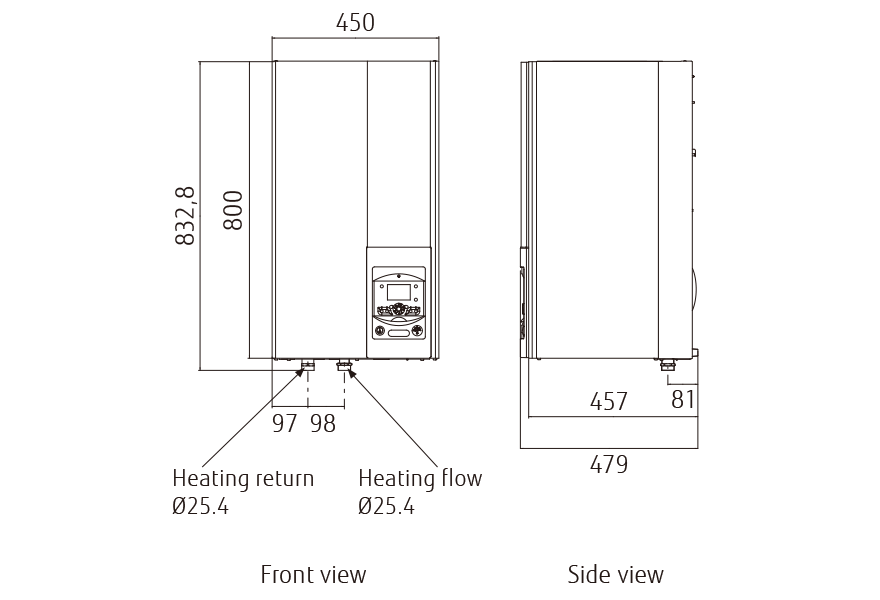 Αντλία θερμότητας Fujitsu High Power 11